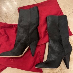 Tamara Mellon Kindred Midcalf Boot - Mohair